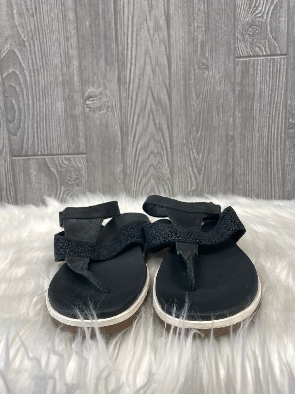 Black Sandals Flats Sorel, Size 8.5 Online