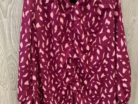 Purple Top Long Sleeve Nine West, Size Xl For Discount