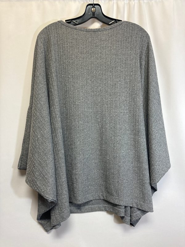 Grey Top 3 4 Sleeve Lisa Rinna, Size 3x Fashion