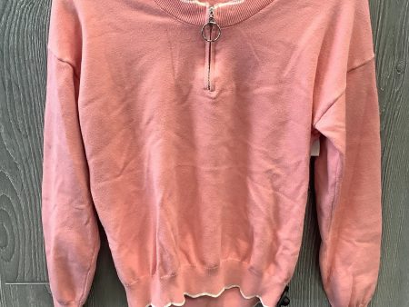 Pink Sweatshirt Crewneck Clothes Mentor, Size S For Discount