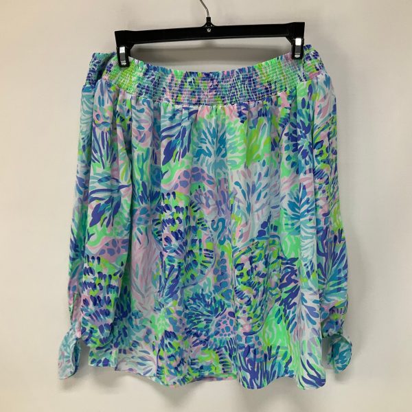 Floral Print Top 3 4 Sleeve Lilly Pulitzer, Size Xs on Sale