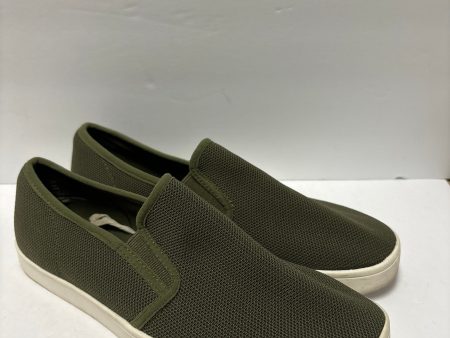 Green Shoes Flats Report, Size 10 Online now