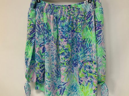 Floral Print Top 3 4 Sleeve Lilly Pulitzer, Size Xs on Sale