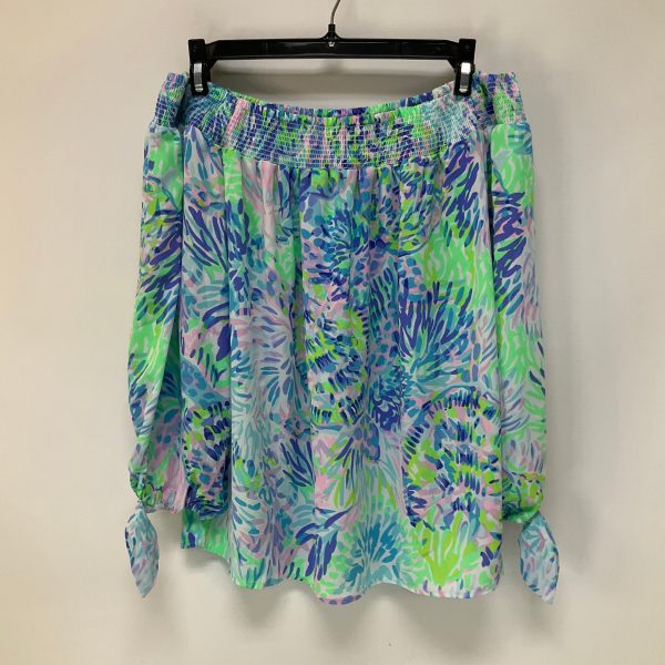 Floral Print Top 3 4 Sleeve Lilly Pulitzer, Size Xs on Sale