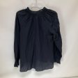 Navy Top Long Sleeve Eri + Ali, Size M Cheap