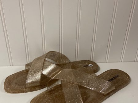 Gold Shoes Flats Steve Madden, Size 9 Supply