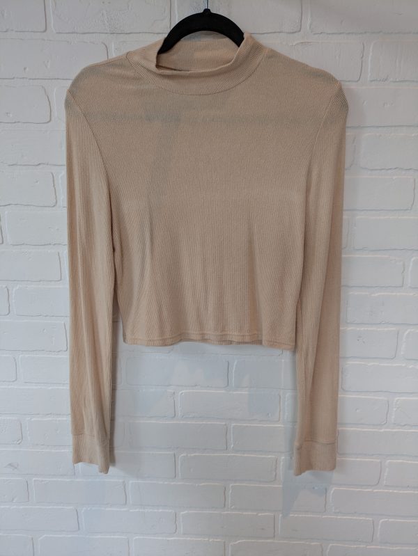 Tan Top Long Sleeve Bp, Size M on Sale