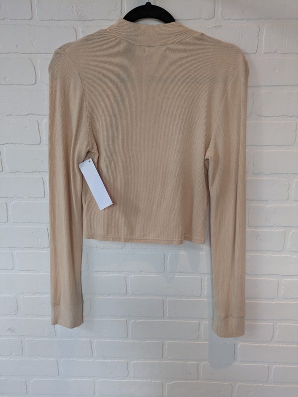 Tan Top Long Sleeve Bp, Size M on Sale