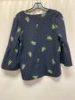 Navy Top 3 4 Sleeve Ann Taylor, Size S Discount