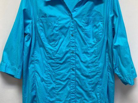 Top 3 4 Sleeve By St Johns Bay  Size: 1x Sale