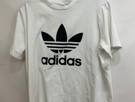 Athletic Top Short Sleeve By Adidas  Size: Xl on Sale