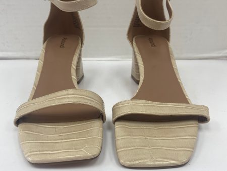 Sandals Heels Block By Abound  Size: 8.5 Online Hot Sale