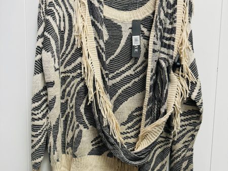 Black & Cream Sweater 2pc Nic + Zoe, Size S For Cheap