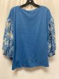 Blue Top Long Sleeve Ruby Rd, Size L on Sale