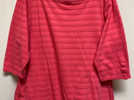 Top 3 4 Sleeve By Talbots  Size: 2x Online Hot Sale