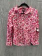 Floral Print Top Long Sleeve Lands End, Size Xl Online now