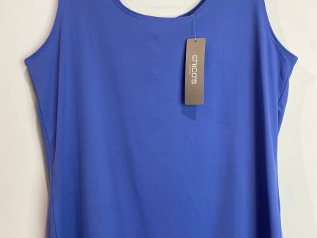 Blue Tank Top Chicos, Size M For Sale