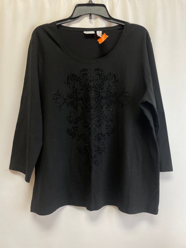 Top Long Sleeve By Chicos O  Size: Xl Online