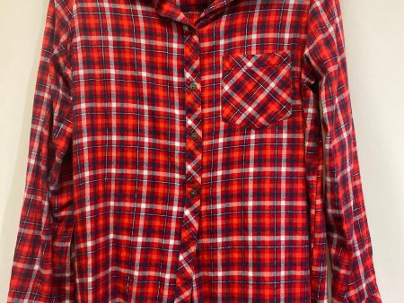 Red Top Long Sleeve Sonoma, Size M Sale