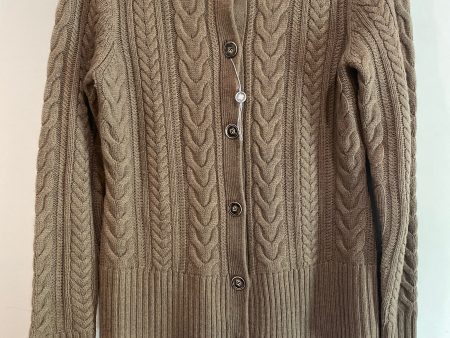 Brown Sweater Cardigan Cmc, Size S Hot on Sale