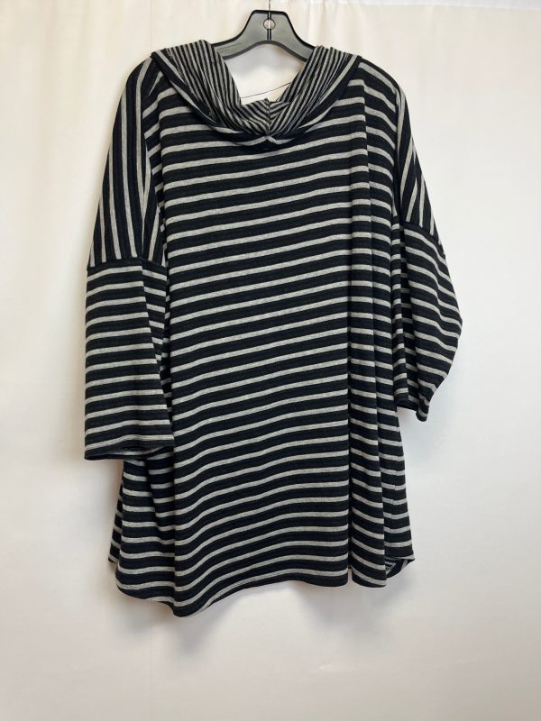 Top Long Sleeve By Cable And Gauge  Size: 3x Online Hot Sale