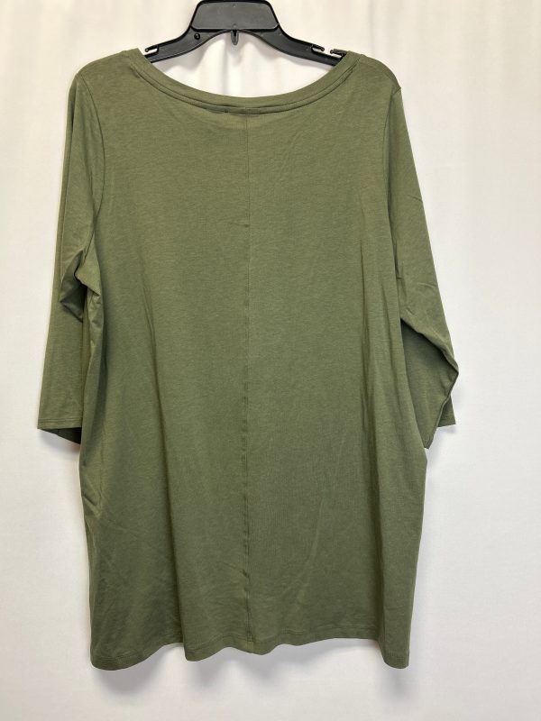 Top 3 4 Sleeve By Tahari  Size: 1x on Sale