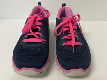 Navy Shoes Athletic Skechers, Size 7.5 Hot on Sale