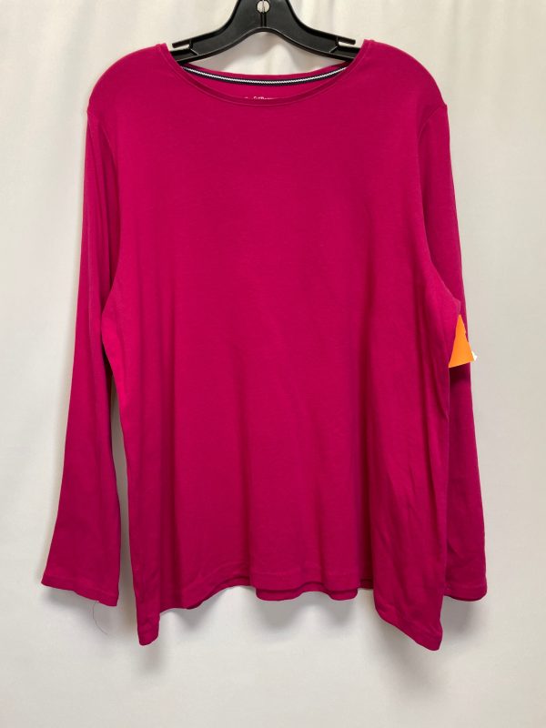 Top Long Sleeve By Croft And Barrow O  Size: 1x Sale