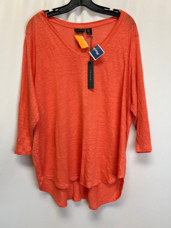 Top 3 4 Sleeve By Tahari  Size: 1x Hot on Sale