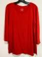 Red Top 3 4 Sleeve Chicos, Size L For Sale