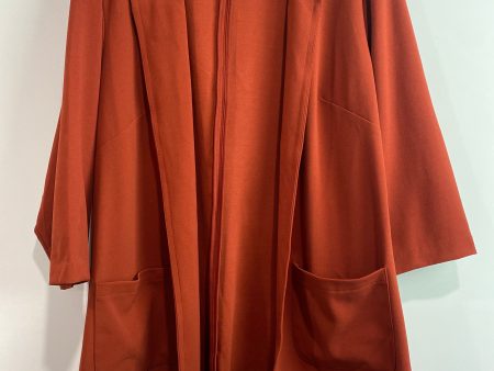 Brown Blazer Clothes Mentor, Size 3x Online Hot Sale