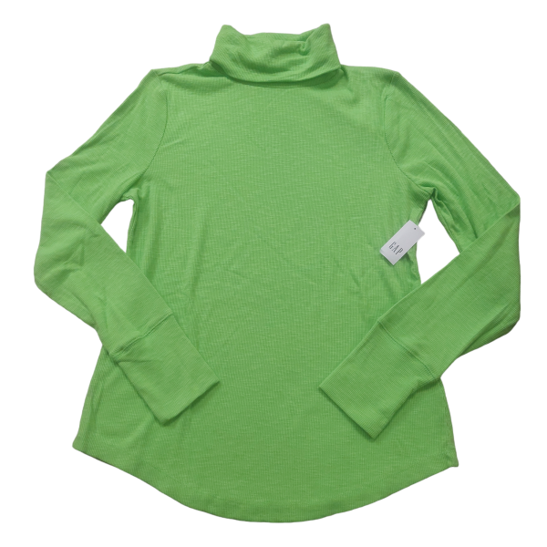 Green Top Long Sleeve Gap, Size M Online Sale