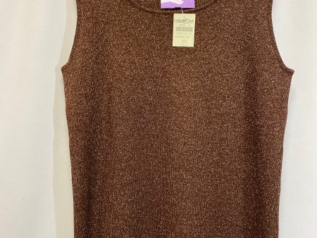 Bronze Tank Top Coldwater Creek, Size 1x Online now