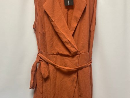 Brown Romper Fashion Nova, Size 3x For Cheap