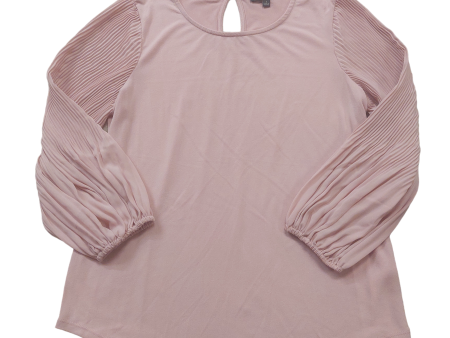 Pink Top Long Sleeve Adrianna Papell, Size S Fashion