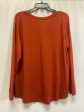 Brown Top Long Sleeve Terra & Sky, Size 2x Online Sale