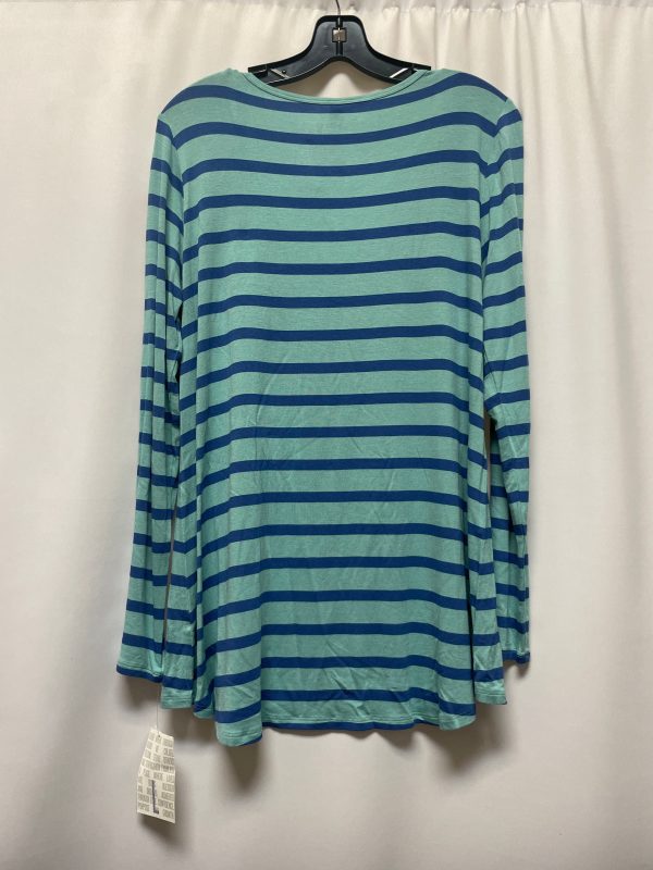 Teal Top Long Sleeve Lularoe, Size L For Sale